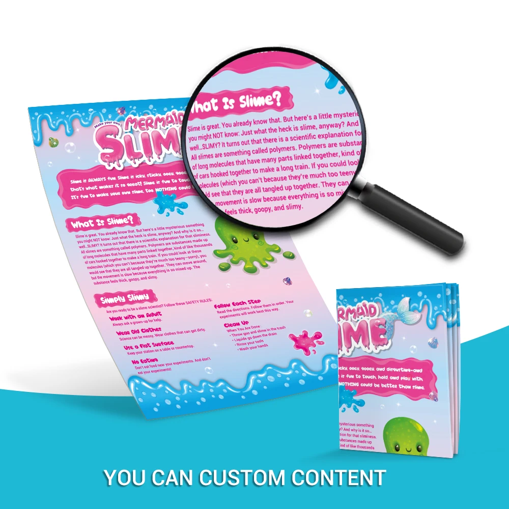 Hot Selling Add Glitter Powder Sparking Shell Slime Fluffy DIY Slime Making Kit Mermaid Slime Toys Best Gifts For Girls