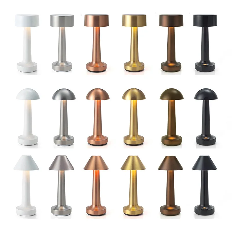 Touch Sensor Led Bar Table Lamp Wine Desk Lamps for Bedroom Bedside Coffee Restaurant Lighting Decoration Charging Night Light