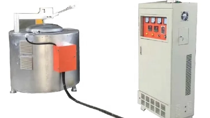 200-1000kg ingot production melting furnace melting aluminum casting furnace