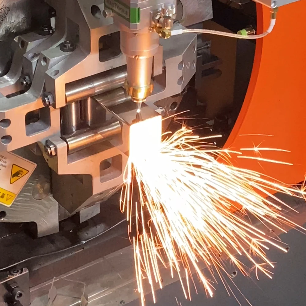 Tube Laser Cutting Machine G120p 3000w Promotion 3000w Metal Affordable Fiber Laser Cutter Laser Pipe Cutting Machine