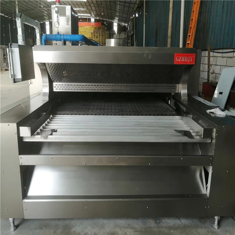 Bossda supply high temperature resistant with stainless steel mesh belt  built-in oven for baking bread cake