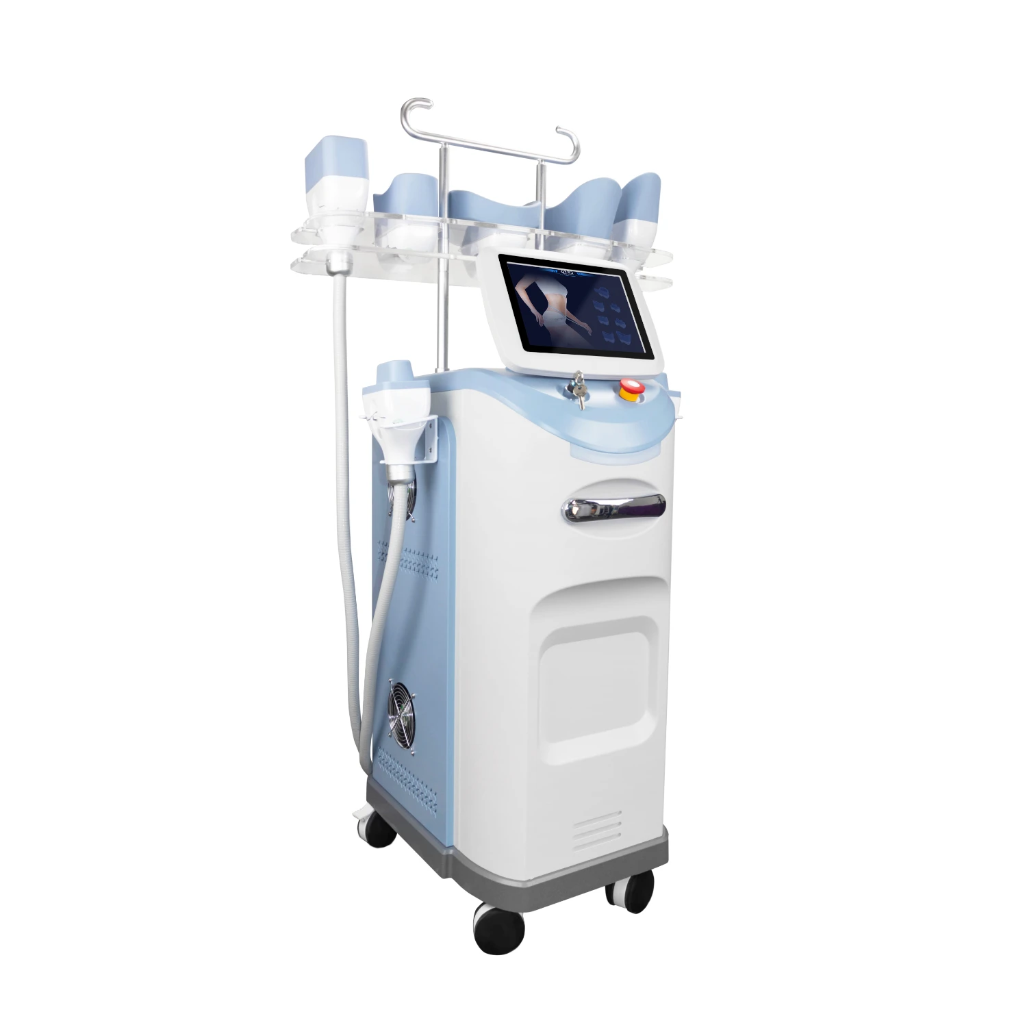 Fat Removal 360 Degree Cryo 5 Handles Cryolipolysis Machine / 360 Cryolipolysis Slimming Machine