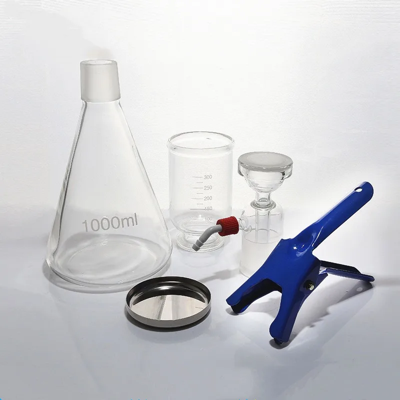 Hot sale high quality laboratory vaccum buchner funnel glass filter flask set at good price