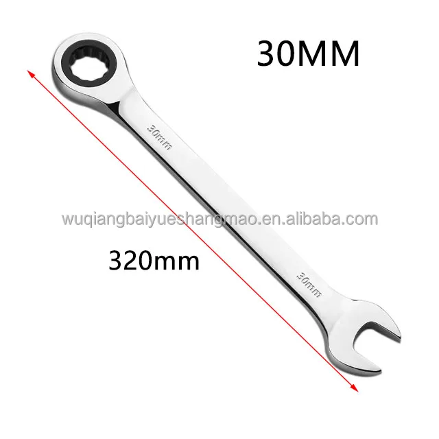 High quality 8mm-32mm repair wrench Quick ratchet wrench Open end combination wrench