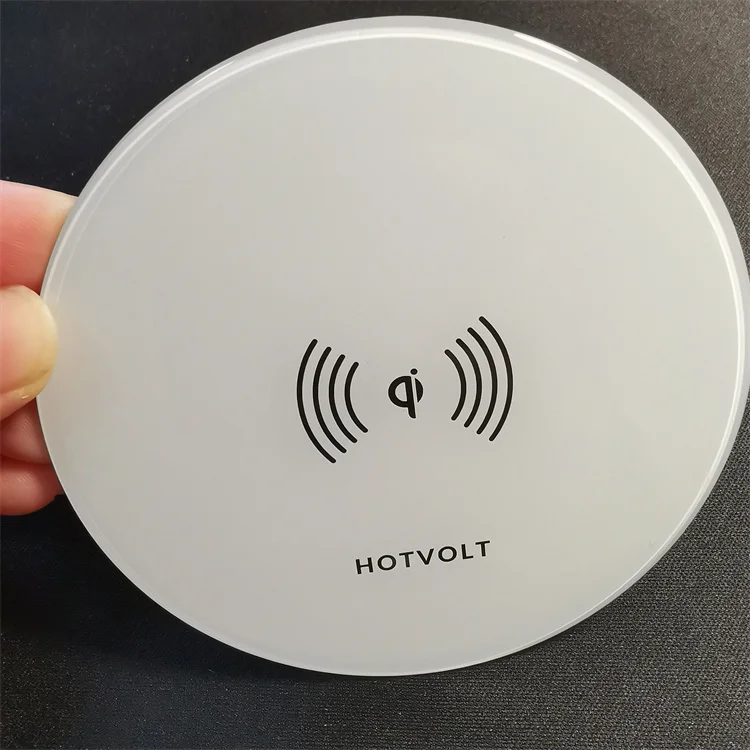 electronic Smart door lock touch panel silk printing tempered glass touch switch toughened glass panel