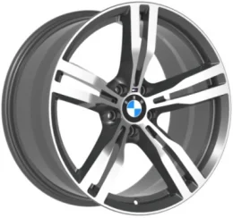 18 Inch Rims - Black Wheels - STAGGERED - Set of 4 Rims - Made for MAX Performance - Fits ALL Cars - Racing Wheels for BMW