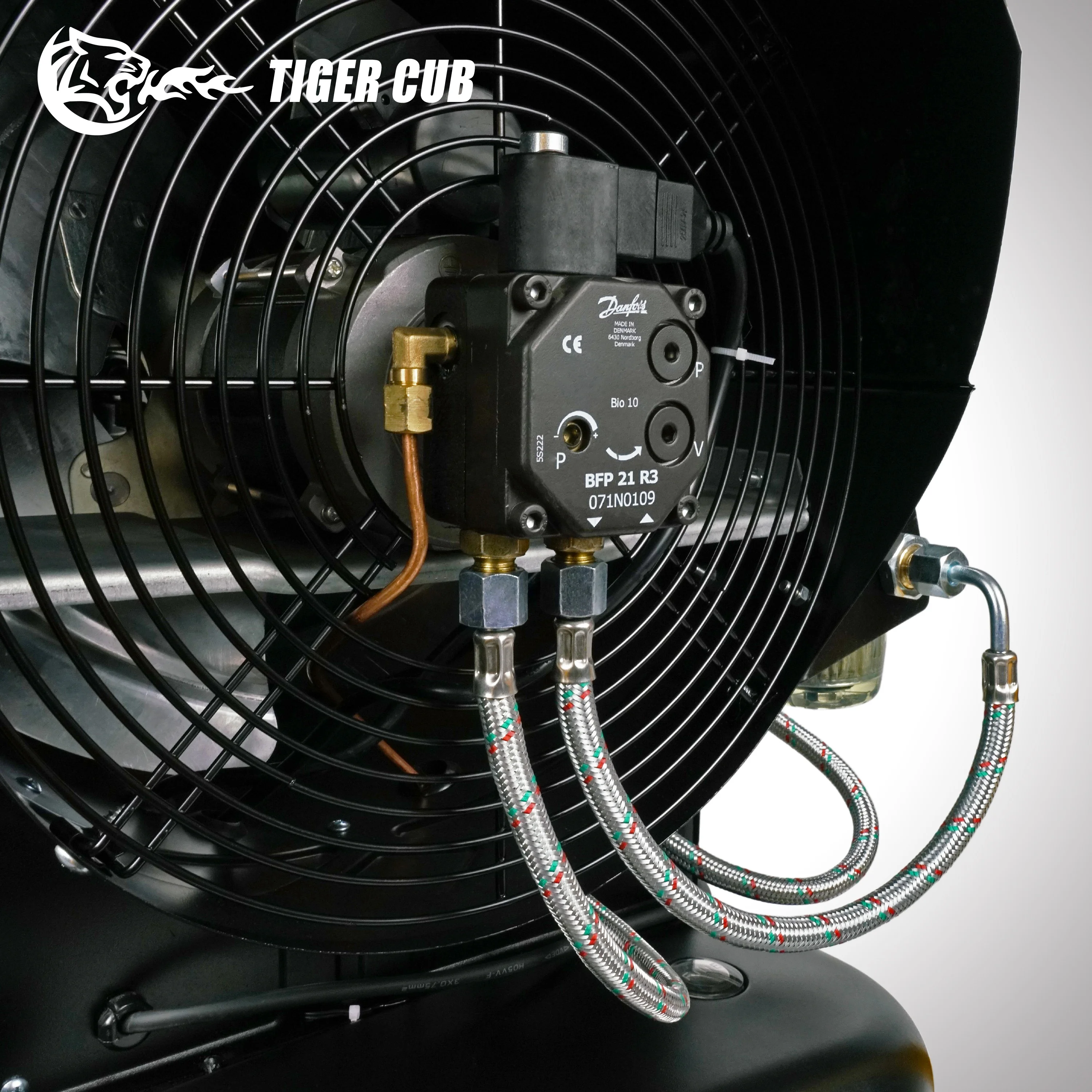 Industrial Fuel Heater Workshop Heating Stove Furnace Greenhouse Farm Diesel Large Heater Fan 20kw