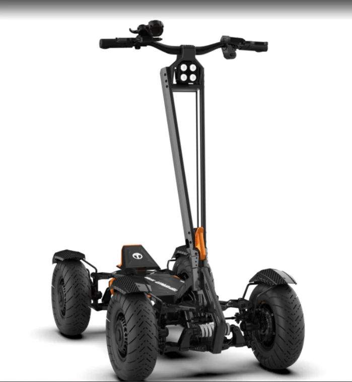 TEVERUN TETRA 60ah Battery Sine Wave TFT Display with MAX 6000w Dual Motor E-ABS Brake Electric Scooter FIGHTER 11+