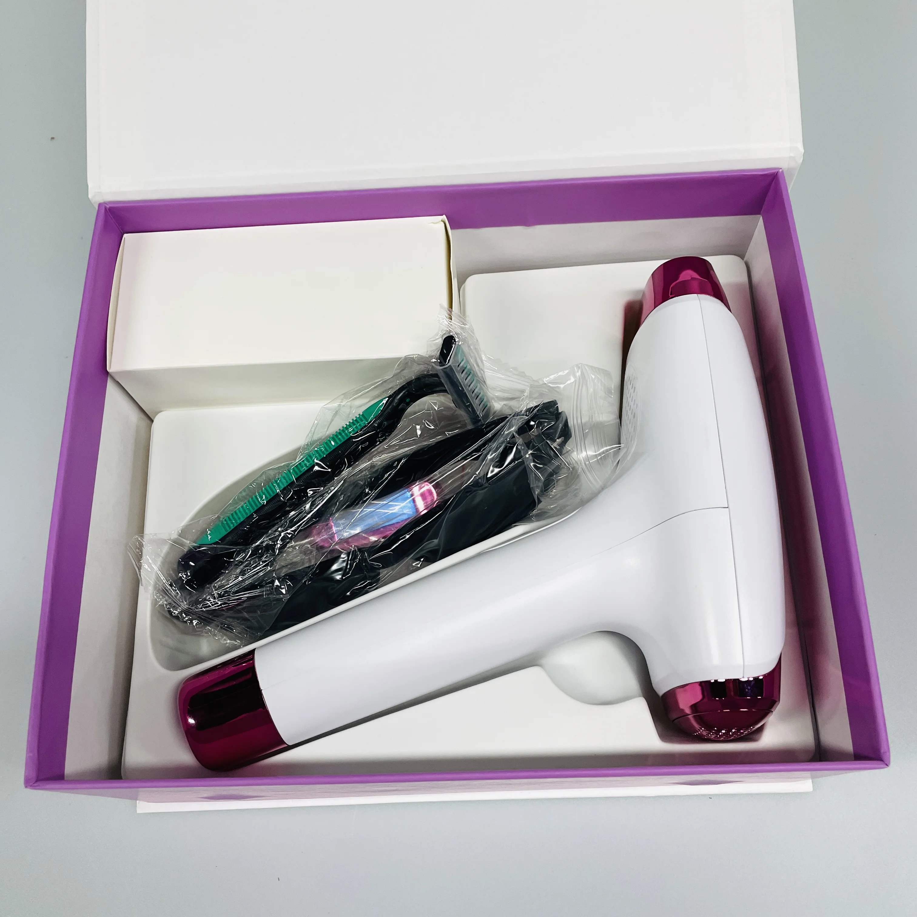 Home Use Ice Cool IPL Laser Hair Remover IPL Hair Removal Machine Portable Permanent Full Body IPL Device