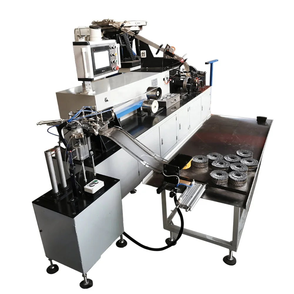 Touch screen High speed fully automatic coil wire nail making machine/ collator machine