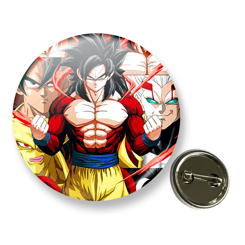 2022 New design 3d lenticular round badge anime lenticular badge