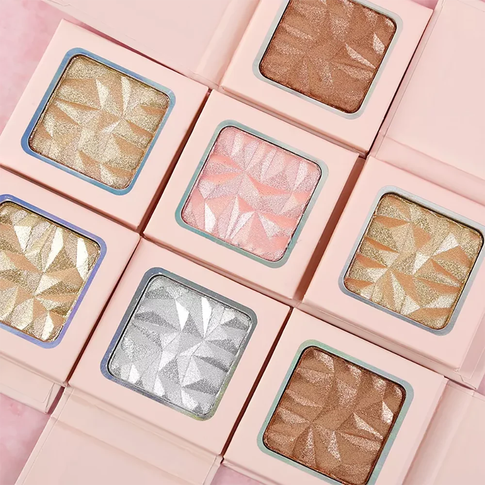 Bronzer & Highlighters Pressed Powder Make Your Own Brand Make Up Bronzer Highlighters Makeup Palette