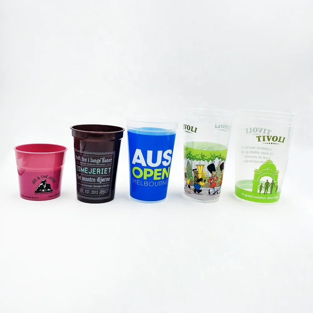 Promotional 16 OZ stadium cups BPA free plastic cups for parties and events