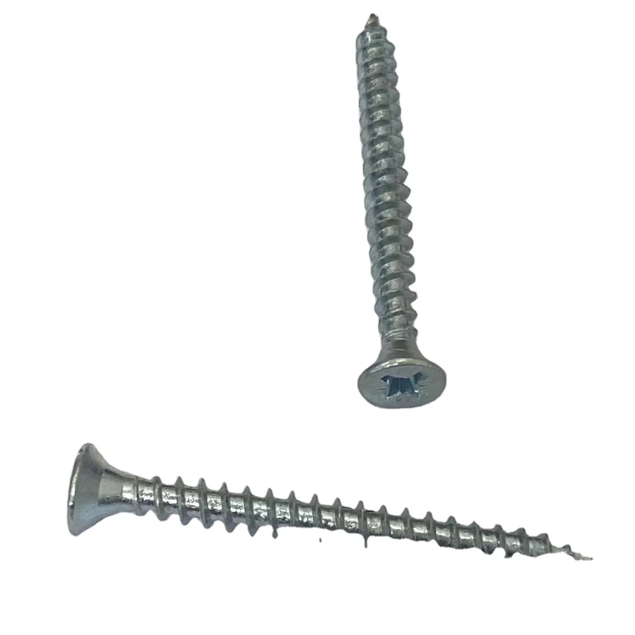Chipboard screws zinc plated full/half  thread pozi drive CSK twinfast  screws MDF screw
