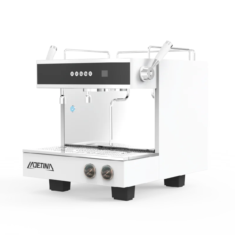 Espresso Machine Commercial Dual Pressure Gauge Single Boiler Coffee Machine Semi Automatic Espresso Coffee Machine For Shop