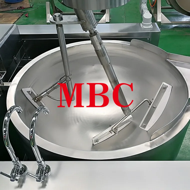 Automatic Electromagnetic Heating Planetary stirring pan for food