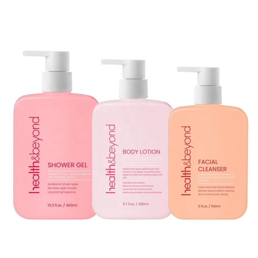 OEM body Wash with Pump Deep Moisture shower gel For Dry Skin Moisturizing Skin Cleanser  Body Soap for Dry Sensitive Skin