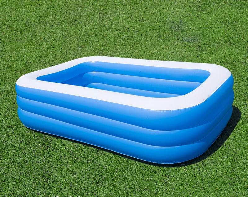 SU-020 Pool Outdoor Fitness Spa Pool Rectangular Inflatable Swimming Pool