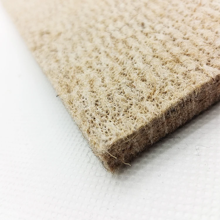 100%Natural Biodegradable Degradable natural hemp grow felt non-woven needle punched jute felt roll  Needle Punched Jute Fibers
