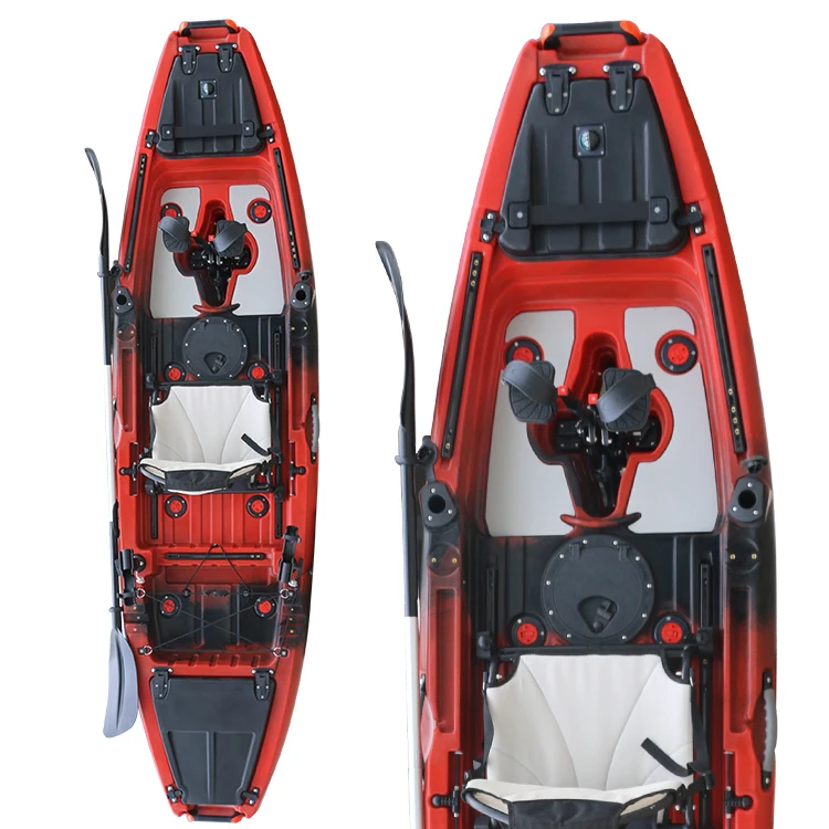 New 3M roto-molded sit on top kayak with a pedal manufacturer with seat and paddle