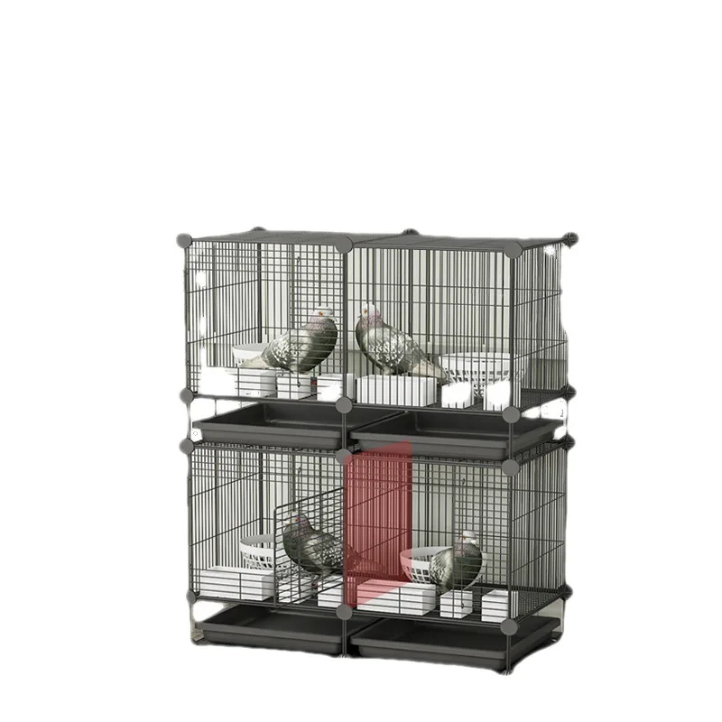 Black Metal Wire Bird Cages Parakeets And Other Birds Parrot Breeding Cages Flight Cage