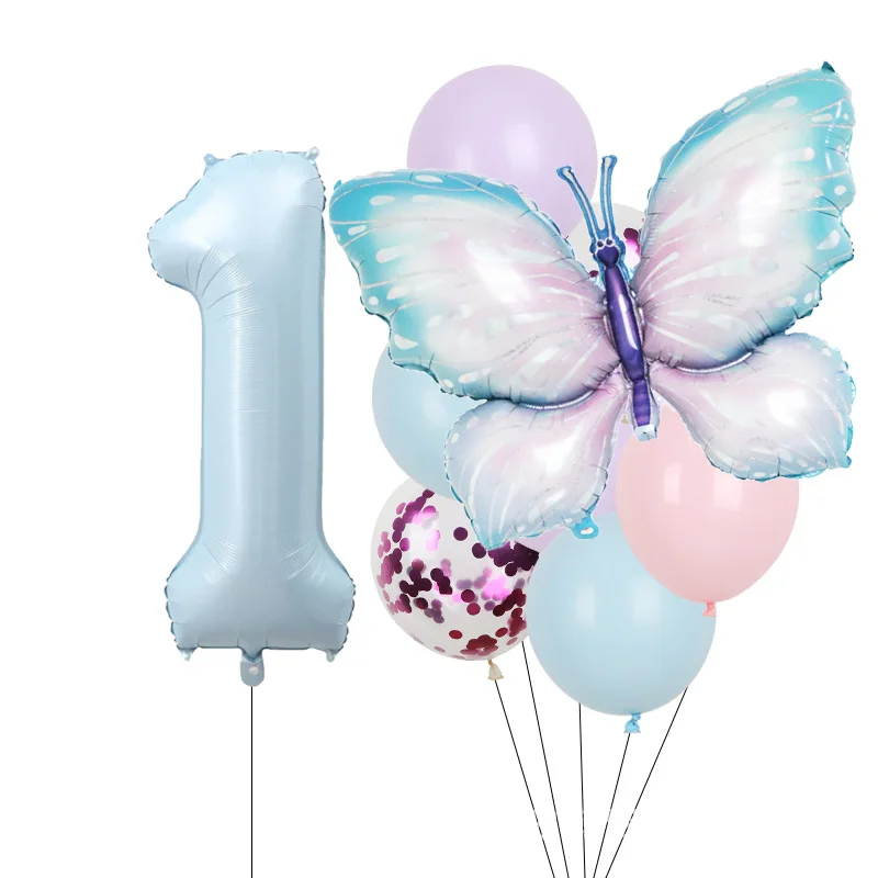 Party helium latex balloons happy birthday decoration