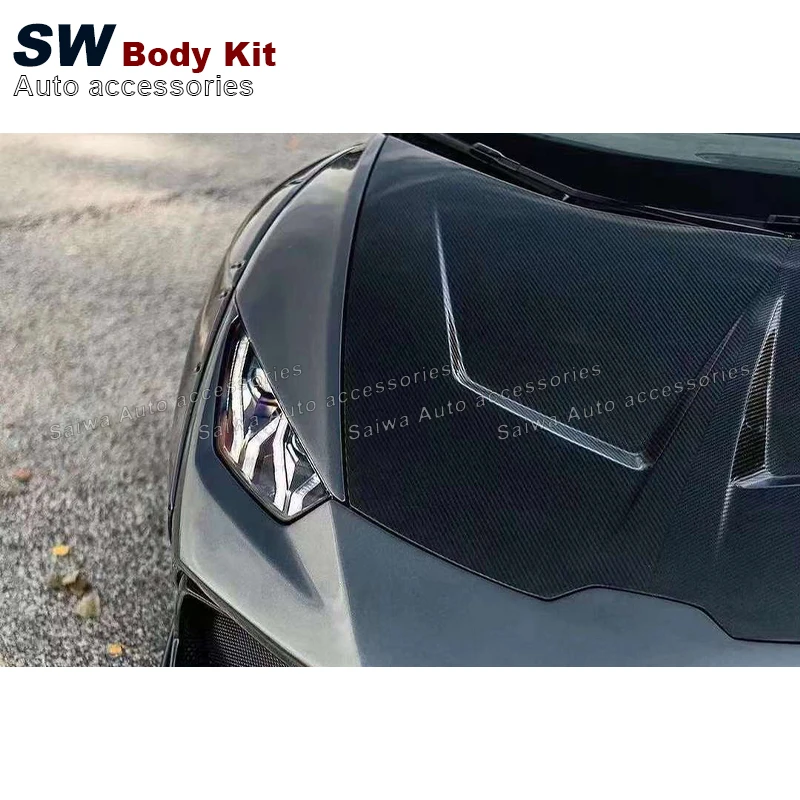 Carbon Fiber 1016 Style Huracan Hood For Lamborghini Huracan LP580 LP610 Upgrade Front Luggage Cover Engine Hood Bonnet Cover