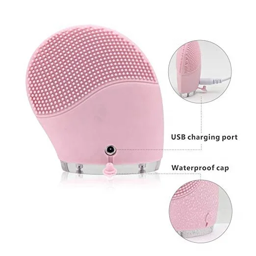  2021 silicon exfoliator brush for face cleansing beauty facial