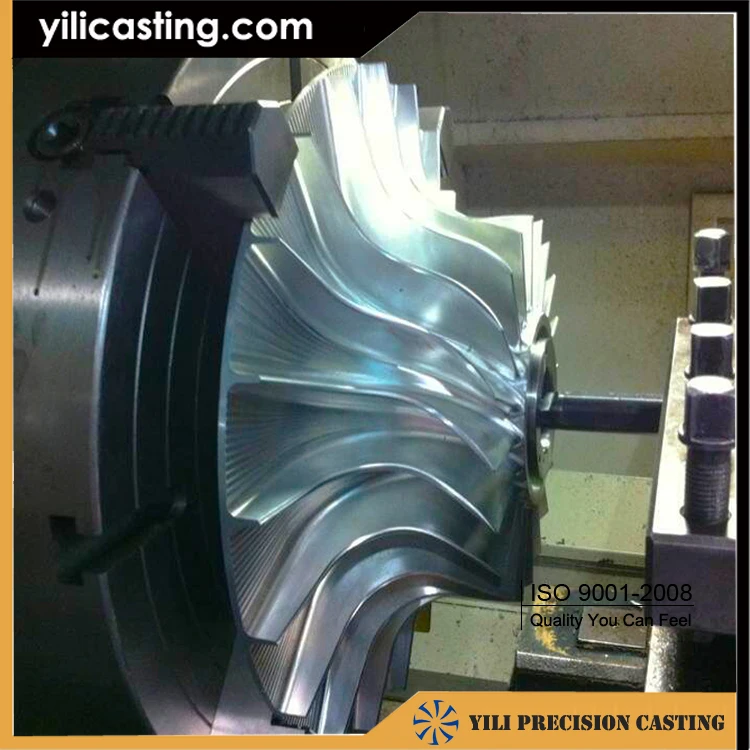 superalloy cnc machining turbine impeller