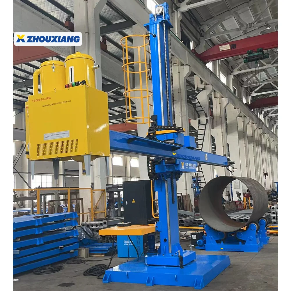 Heavy Type Pipe Seam Welding Submerged Arc Welding Column And Boom Manipulator