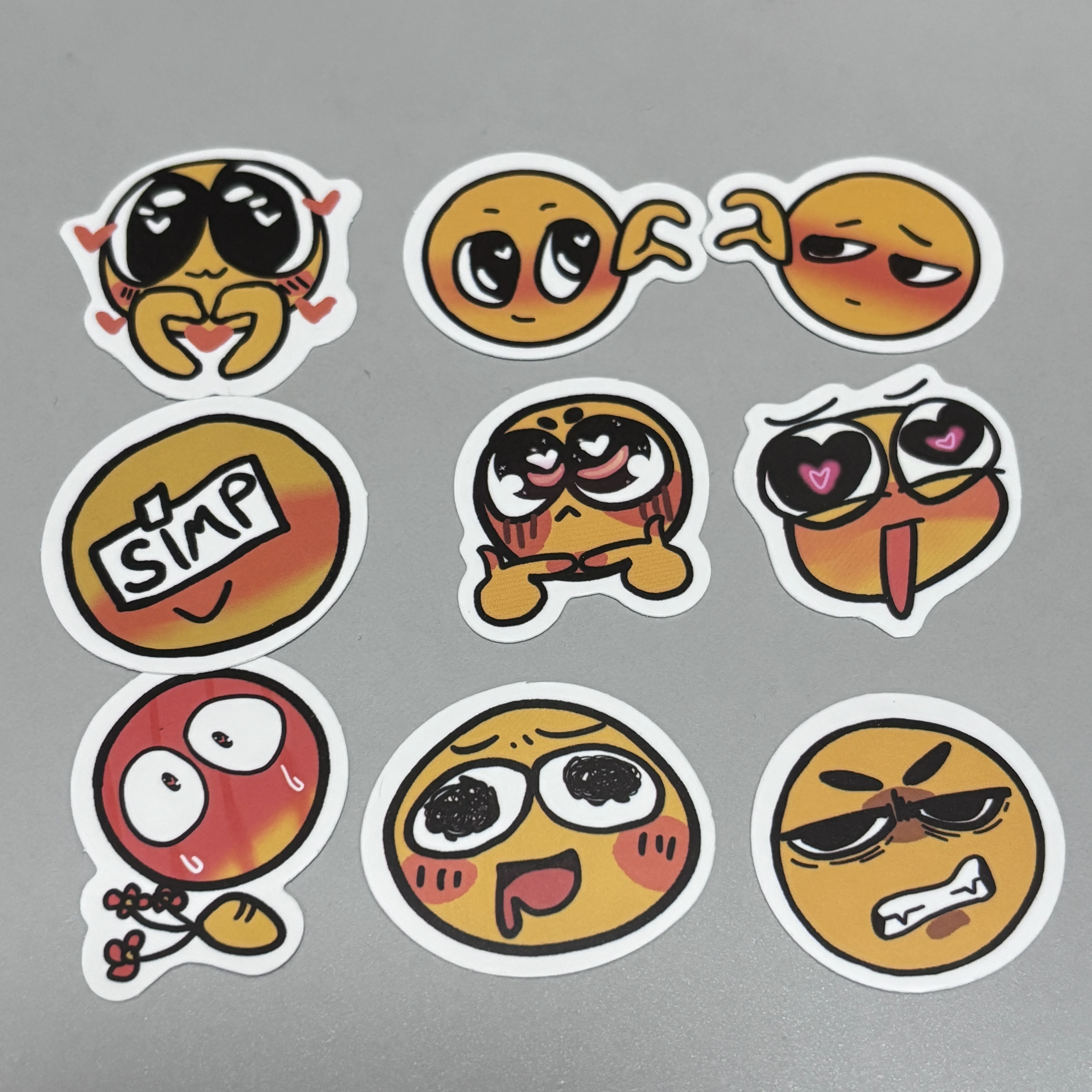 Custom Waterproof Die Cut Strong Adhesive Sticker Cartoon Laptop Stickers Sheets for Halloween Festival