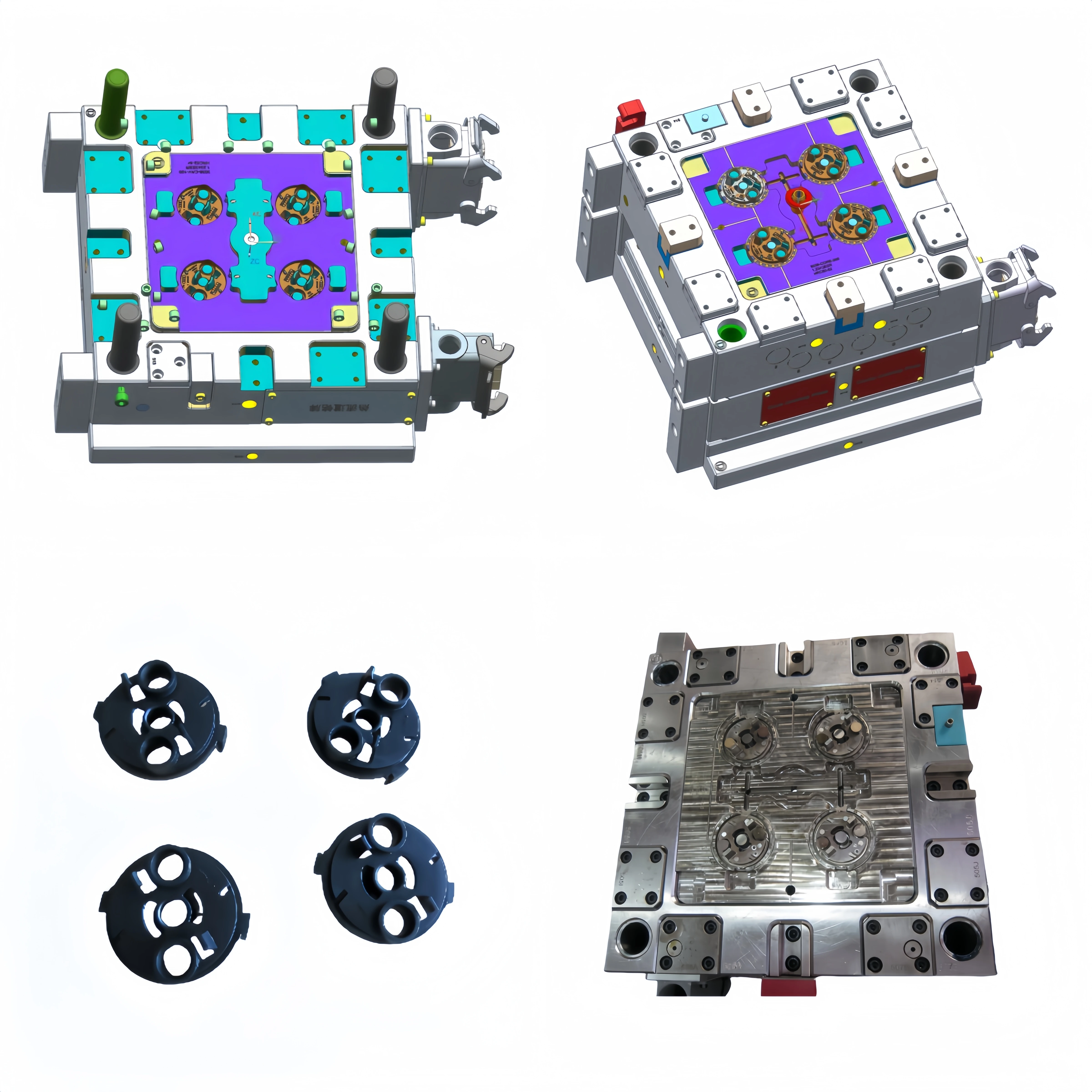 Factory direct sales plastic manufacturing injection molding processing accessories plastic injection moulds