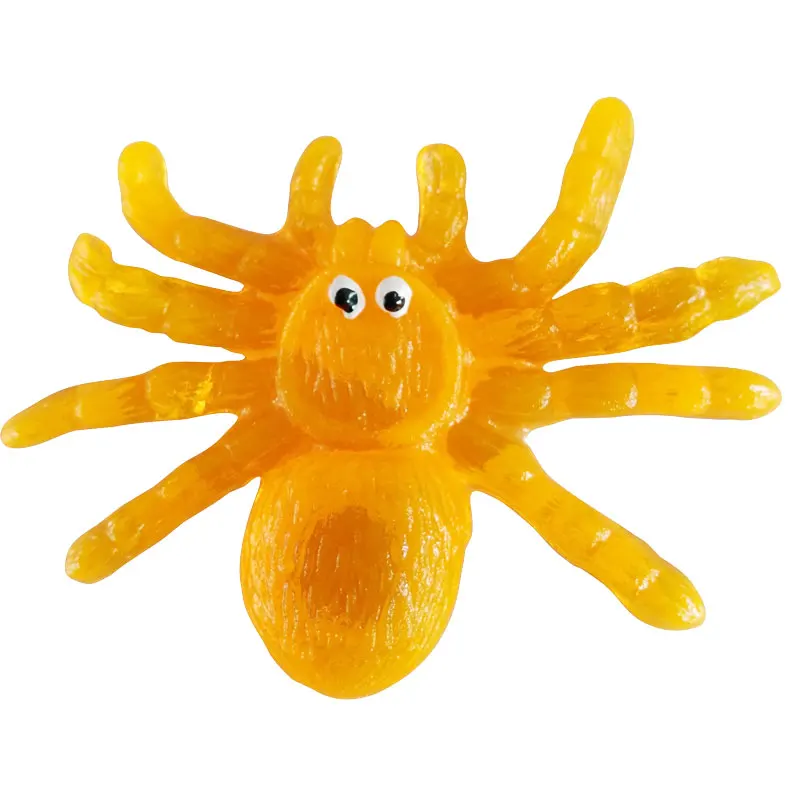 Trading toys new promotion sale TPR sticky spider squashy animal for kids