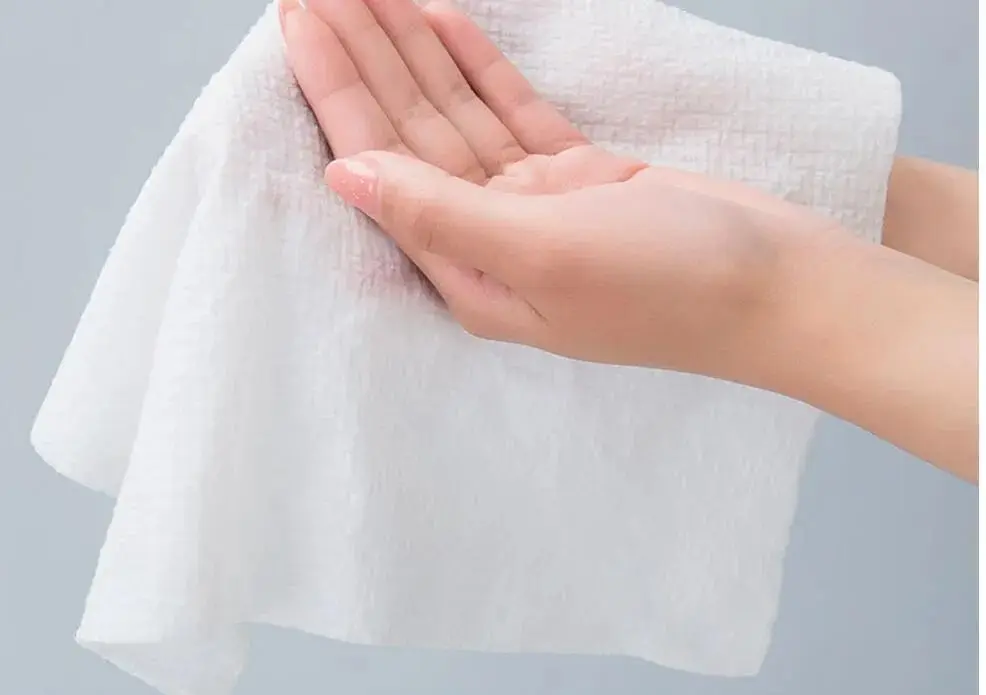 Factory Direct Unscented Spunlace Facial Cleaning Towel Wholesale Disposable Nonwoven Face Towel for Adults for Antiseptic Use