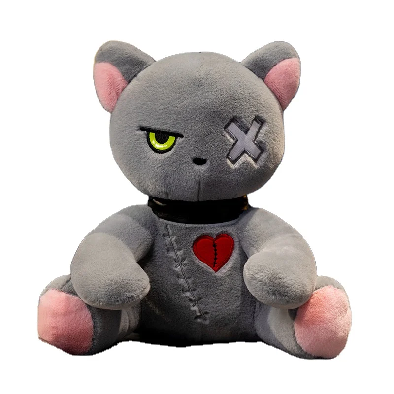 OEM Customized personality pirate cat plush doll claw machine toy plush soft cute stuffed animal cat plush toy