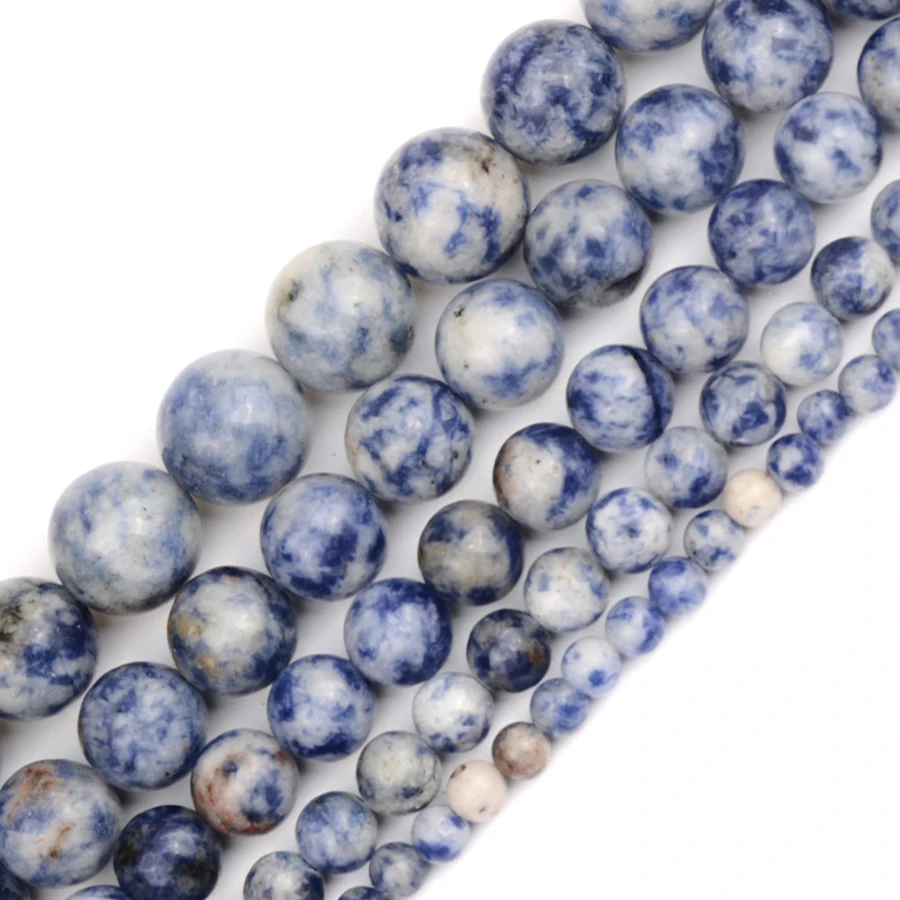 Spot Wholesale 6/8/10/12MM Natural Stone Beads Round Balls Diy Bracelet Jewelry Making