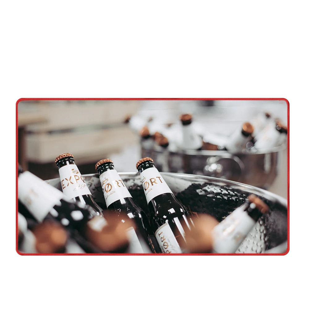 Custom Sublimation Rubber Bar Mat Antiskid Cafe Beer Mat Bar Runner Mat