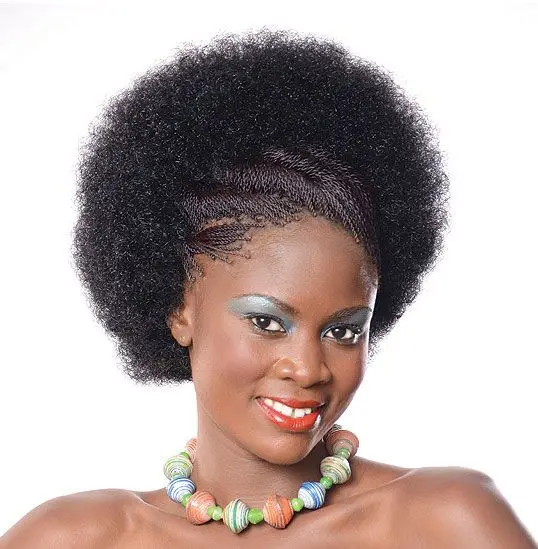 G&T Wig Factory Wholesale 15 Colors 10 inch Synthetic Afro Puff Bun Drawstring Ponytail Kinky Curly Afro Puff Hair Pony Big size