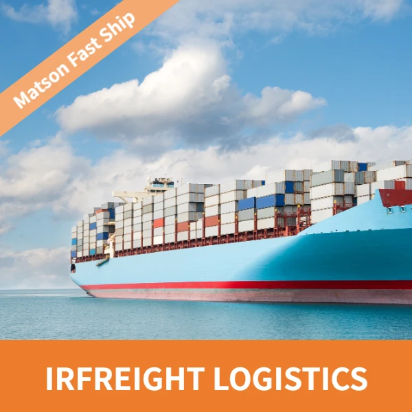 Top 10 logistics company DDP China to USA door to door ocean freight service by Matson ship professional ocean freight agent