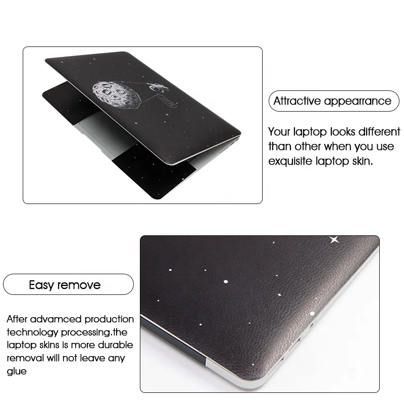 Laptop Skins Custom Vinyl Notebook Sticker Asus for 10 12 13 14 15 17.3 inch Macbook Lenovo HP Xiaomi DELL HP 2022