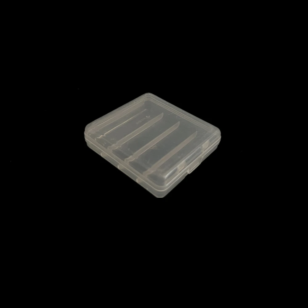 Wholesale Transparent Batteries Mini Container Plastic Small Storage Box