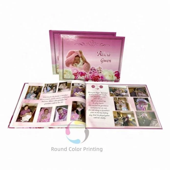 Coloring Story Cardboard Kids Education Board Book Printing hard drive covers