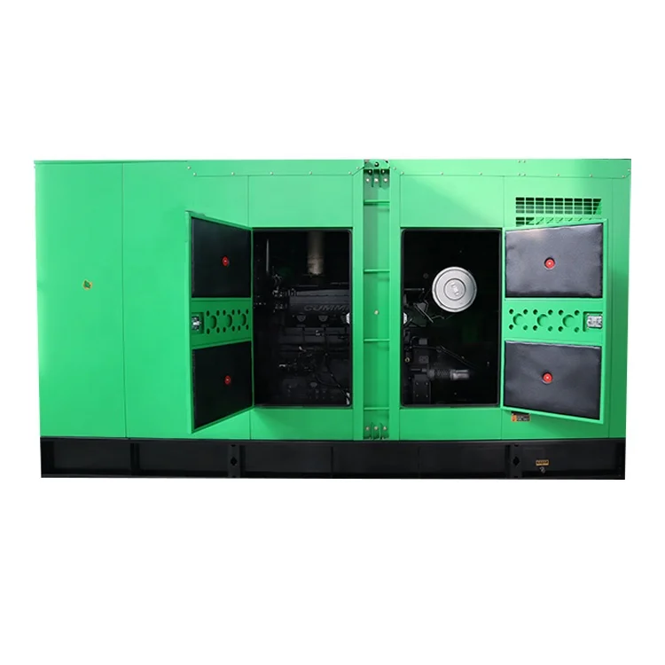 125kw 200kw 300kw 350kw silent type low noise  diesel generator factory  price  with cummins deutz perkins weichai engine