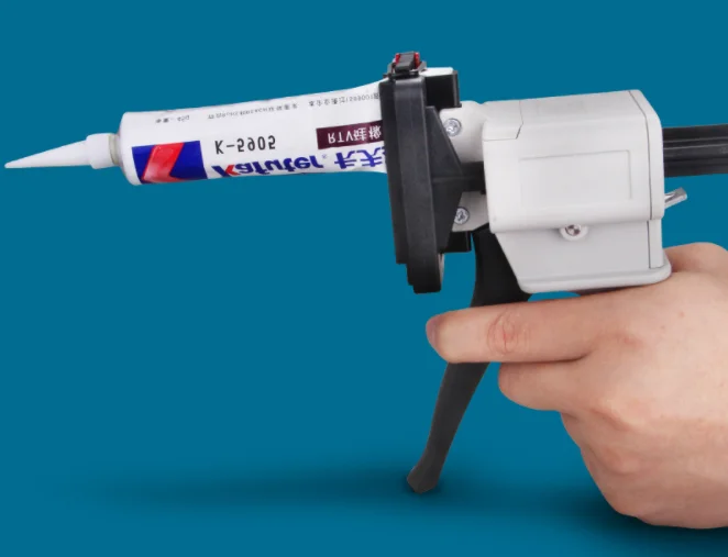 Manual China company 100ml toothpaste type dispenser gun for multiple tube glue ointment and pigment