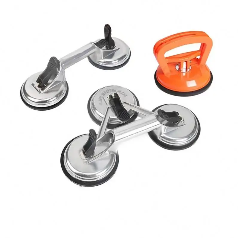 Aluminium single/double/three claws Heavy duty vacuum suction cup glass suction cups for glass