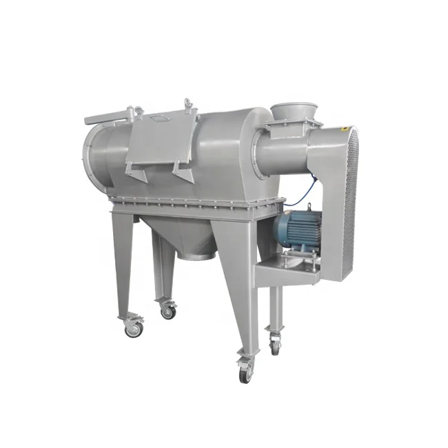 DZJX Factory direct sale air flow screening alumina quartz powder horizontal centrifugal screen for Ceramic Industry