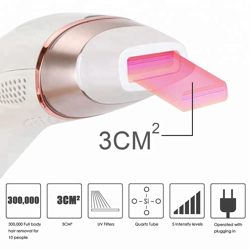 2022 New Diode Laser Hair Removal Device Painless Laser Portable Mini Home Use IPL Machine