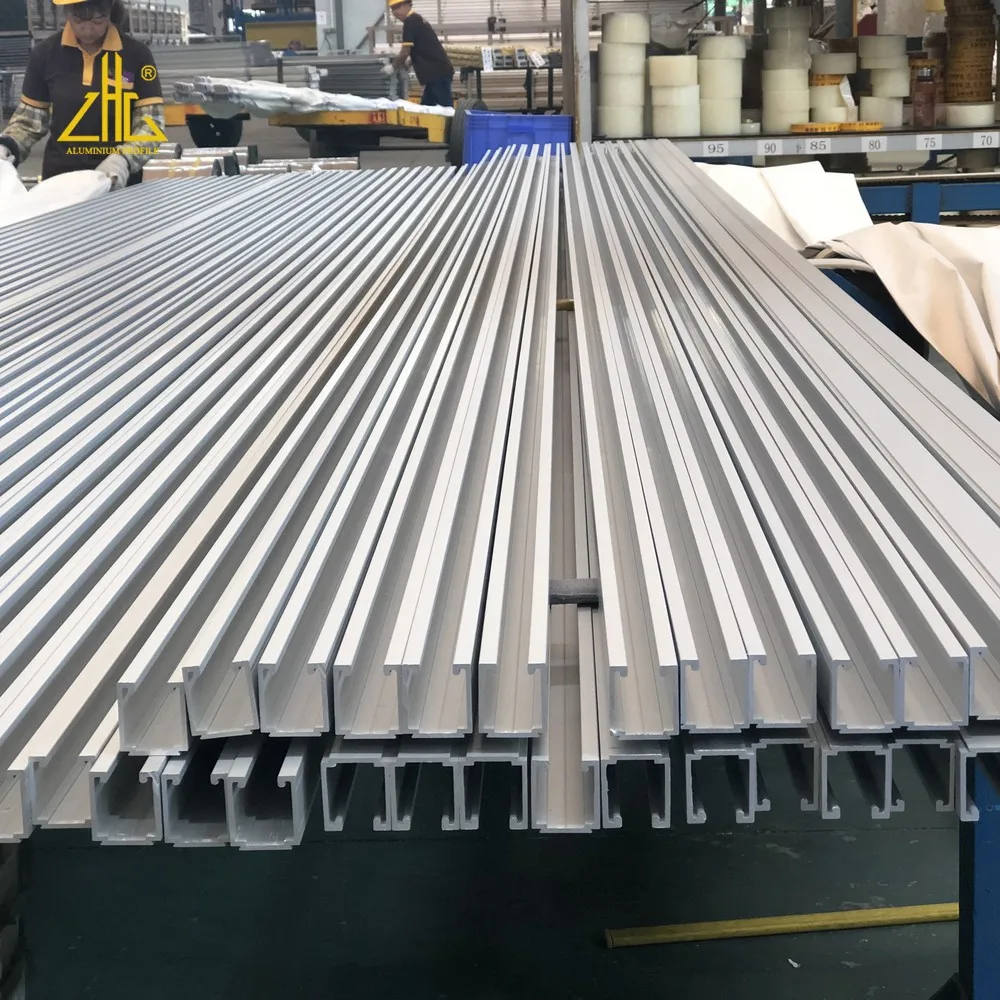 High Quality Aluminium Track Extrusion For Curtain Aluminum U Channel From China