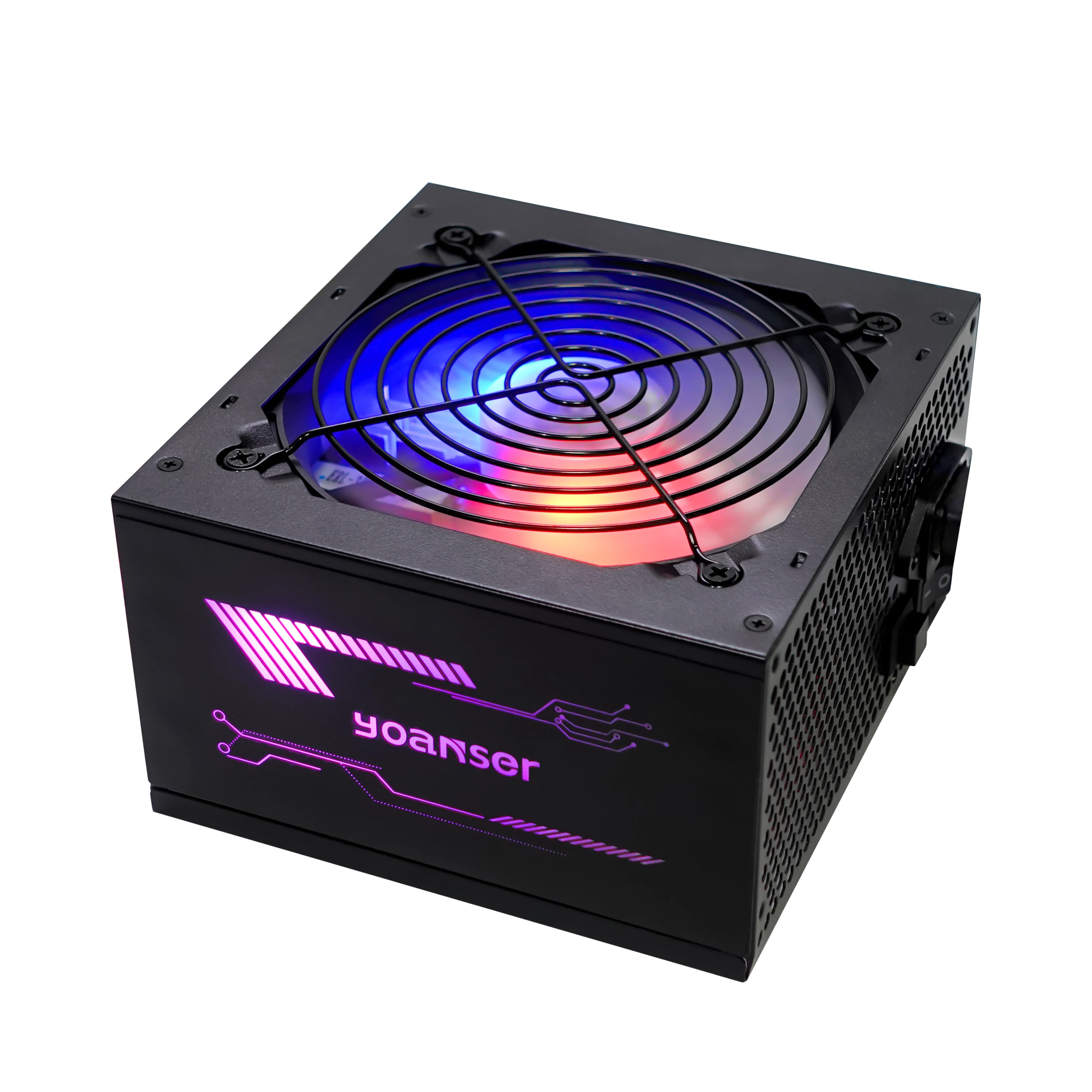 New style RGB 300W 350W 400W 450W 500W 550W 600W 650W 700W gaming pc power supplies