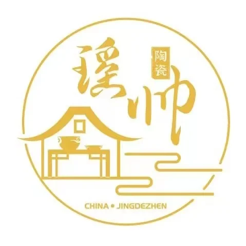 Doucai Wan Hua Series-8 Inches Full Flower Flat Plate Non-Circle High-End Tableware Non-Deep Dish Salad Steak Bowls for Export